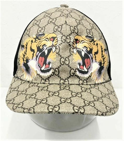 black tiger gucci cap|gucci tiger print bucket hat.